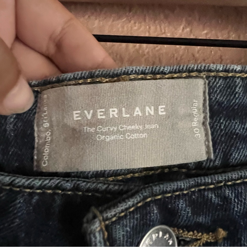 Everlane The Curvy Cheeky Jean High Rise Jeans Size 30 - Picture 5 of 10